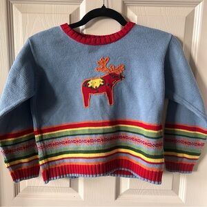 Hanna Andersson Kids Holiday Sweater – Size 130 (8 Years) Childrens